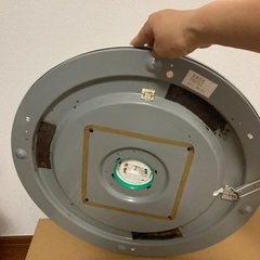 中古品　蛍光灯　東芝　和室　照明　57センチ✖️57㌢✖️10.5㌢の画像