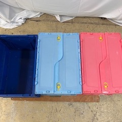 【無料】【引取限定】折りたたみケース4点セットお譲りします2025/11/16〜の画像