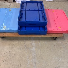 【無料】【引取限定】折りたたみケース4点セットお譲りします2025/11/16〜の画像