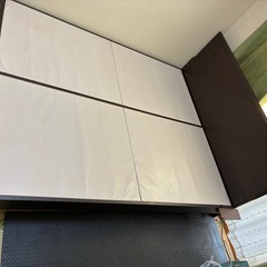 【クイーンサイズ】ニトリ　ベッドフレームの画像