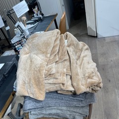 茶系シングル毛布、ブランケット、夏用ブランケット隠しの画像