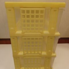 ディズニー 衣料・収納ケース 3段チェストの画像