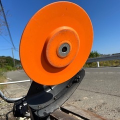 コバヤシ 手押し式草刈機　バロモア 2サイクル　エンジン 芝刈り モアー　畦　刈払い　軽量　宮崎の画像