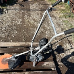 コバヤシ 手押し式草刈機　バロモア 2サイクル　エンジン 芝刈り モアー　畦　刈払い　軽量　宮崎の画像