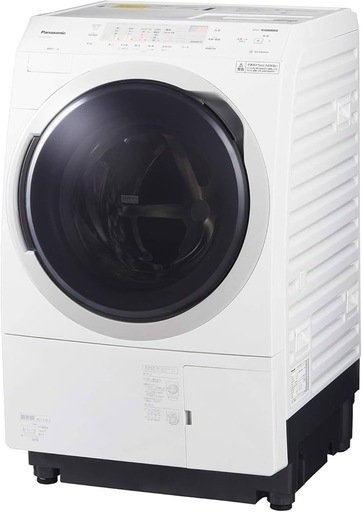 パナソニック Panasonic ななめドラム洗濯乾燥機 10kg 左開き クリスタルホワイト NA-VX300AL-W