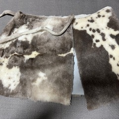 ムートン巻きスカートの画像