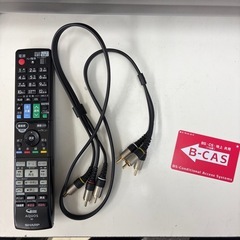 【動作確認済】シャープ SHARP AQUOS LC-37ES50 37V型 フルハイビジョン 液晶テレビ 地デジ BS CS チューナー内蔵 HDMI入力3系統 薄型テレビ 大画面 モニター シャープアクオス テレビ 本体 電源コード リモコン B-CASカード RCAケーブル付属の画像