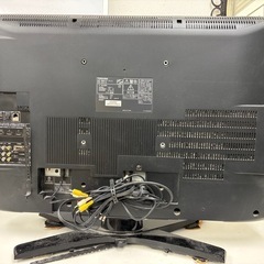  【動作確認済】東芝 TOSHIBA REGZA 32H1S 32V型 ハイビジョン 液晶テレビ HDD500GB内蔵 裏録画対応 地デジ BS CS デジタルチューナー搭載 HDMI対応 薄型テレビ 東芝レグザ 32型 テレビ本体 リモコン 電源ケーブル RCAケーブル付属の画像