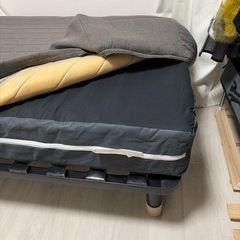ベットマットレス脚付の画像
