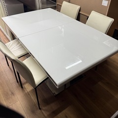 ダイニング5点セット　ダイニングテーブル　ダイニングチェア　の画像