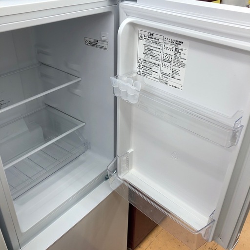 ★ジモティー割引10%★2ドア冷蔵庫　140L   ニトリNTR-140WH 2023年製《リサイクルショップドリーム次屋店》☆尼崎市/若王寺☆