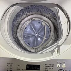 SHARP シャープ 全自動洗濯機 ES-GE4B 2018年製 4.5kgの画像