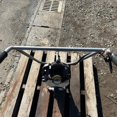 コバヤシ 手押し式草刈機　バロモア K-2330 2サイクル エンジン 芝刈り モアー 畦 刈払い 軽量 宮崎の画像