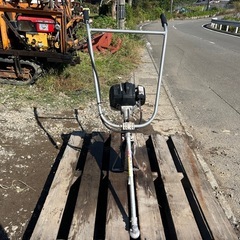 コバヤシ 手押し式草刈機　バロモア K-2330 2サイクル エンジン 芝刈り モアー 畦 刈払い 軽量 宮崎の画像