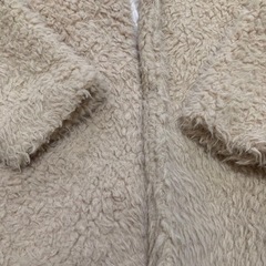 ロングフェイクファーコート アウター モコモコ ボア風  レディースファッションの画像