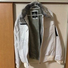 作業用ジャンパー　新品未使用　少しシミありの画像