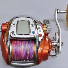 DAIWA ダイワ MEGATWIN メガツイン SEABORG シーボーグ 500MT 電動リール CCMカスタムハンドル 元箱付属 釣り具 フィッシング リールの画像