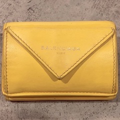 ■BALENCIAGA ペーパーミニウォレットの画像