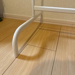 IKEA ハンガーラック ホワイト(組立済)の画像