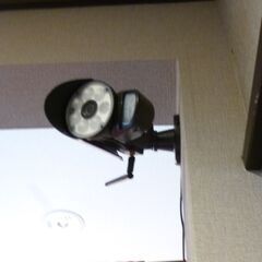 防犯カメラＤＸアンテナ製　モニターセット込み　スマホでリアルタイム確認　録画もされます。ＳＤカードは別の画像