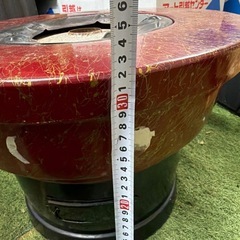 レトロ アンティーク 火鉢の画像