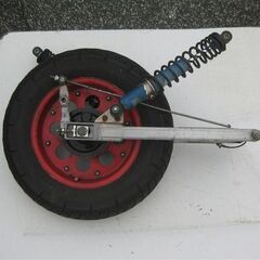 モンキー　フロントフォーク ディスク 10インチ ロングスイングアーム　Z50 AB27の画像