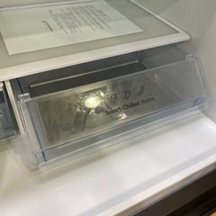 🥩右開きタイプ🐟Hisense 360L冷蔵庫 2021年製 HR-D3601S ３ドア 自動製氷 ハイセンス　NO.7677Ｆ　の画像