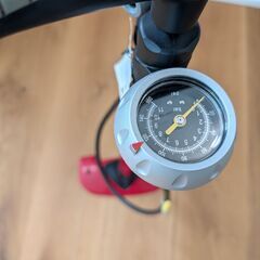 フロアポンプ [GF-54] 米式/仏式バルブ対応 英式クリップ・ボール/浮き輪アダプター　自転車　空気入れの画像