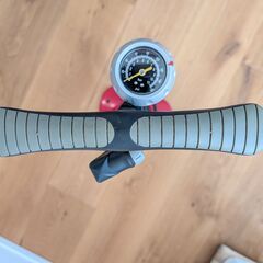 フロアポンプ [GF-54] 米式/仏式バルブ対応 英式クリップ・ボール/浮き輪アダプター　自転車　空気入れの画像