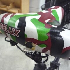 16インチ 折りたたみ自転車 ブラック 6段変速 カゴ付き カギ付き 自転車 通勤 通学 札幌市東区 新道東店の画像