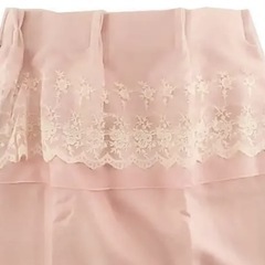 お洒落ピンク遮光カーテン(美品)の画像