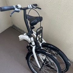 TRANSMOBILLY 折りたたみ電動アシスト自転車 TRANSMOBILLY ホワイト E_BASIC [変速無し /20インチ] E_BASICの画像