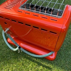 NO277中古品昭和レトロ　ガスストーブ R-460P型-201 オレンジの画像