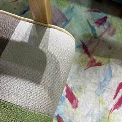 2Pソファ　チェックの画像