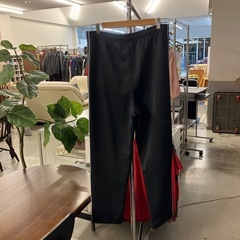 A2511-227 Champion トラックパンツ 白ライン Lサイズ ウエストゴム 使用感有りの画像