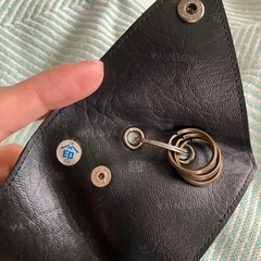 印伝　キーケースの画像