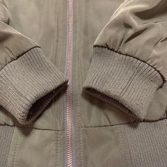 MA-1 ブルゾン カーキ アウター レディースファッション Mサイズの画像