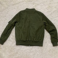 MA-1 ブルゾン カーキ アウター レディースファッション Mサイズの画像