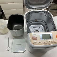 石2511-346 （株）オークセール siroca ホームベーカーリー SHB-612 2013年製 通電確認済み 中古の画像