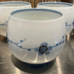 【引き取り限定】中古品　有田焼　湯呑み　6個セットの画像