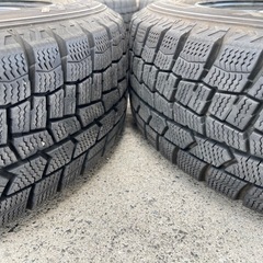 165/65R14 トヨタ純正 スタッドレス ホイールセット 19年製バリ溝の画像