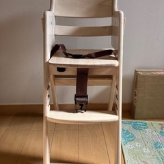 ハイチェア　ベビーチェア　中古の画像