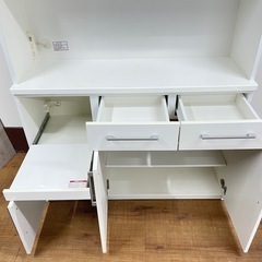 レンジボード／食器棚／キッチン収納の画像