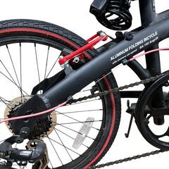 WACHSEN（ヴァクセン） 折りたたみ自転車 20インチ 6段変速の画像