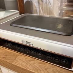 電気鍋　IH  タッチパネルの画像