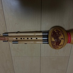 七孔手作り楠竹瓢箪笛　新品の画像