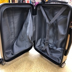 ジモティ割引有★【ジャングルジャングル岸和田店】NEWTRIP　スーツケース　ゴールド　南大阪 岸和田市 貝塚市 泉佐野市 和泉市 忠岡町 熊取町の画像