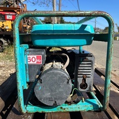 ヤンマー　発電機 60Hz 2.3KVA G2300A 100V ガソリン 防災 洗車 災害 キャンプ イベント 野外 農業 オイル自動停止装置付き　宮崎　簡易始動動画ありの画像