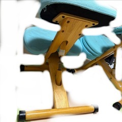 宮武製作所 プロポーションチェア バランスチェア 学習イス 姿勢　ブルー　青の画像