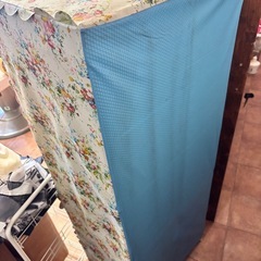 レトロポップ　花柄棚　当時物　難あり　ジャンクの画像